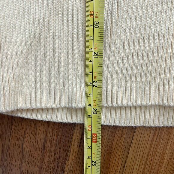 Ralph Lauren POLO SPORT Vintage Ribbed Sweater Vest Large Yellow Classic Preppy - Picture 6 of 6